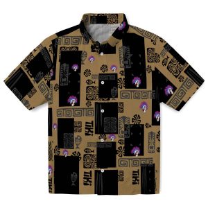 Punk Tribal Symbols Hawaiian Shirt Best selling