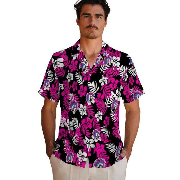 Punk Tropical Floral Hawaiian Shirt High quality