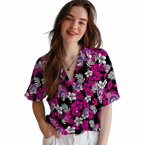 Punk Tropical Floral Hawaiian Shirt Trendy