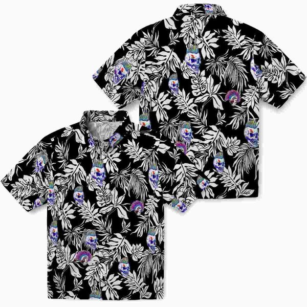 Punk Tropical Leaf Hawaiian Shirt Latest Model