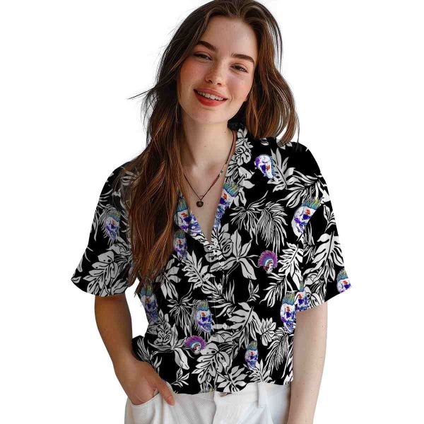 Punk Tropical Leaf Hawaiian Shirt Trendy