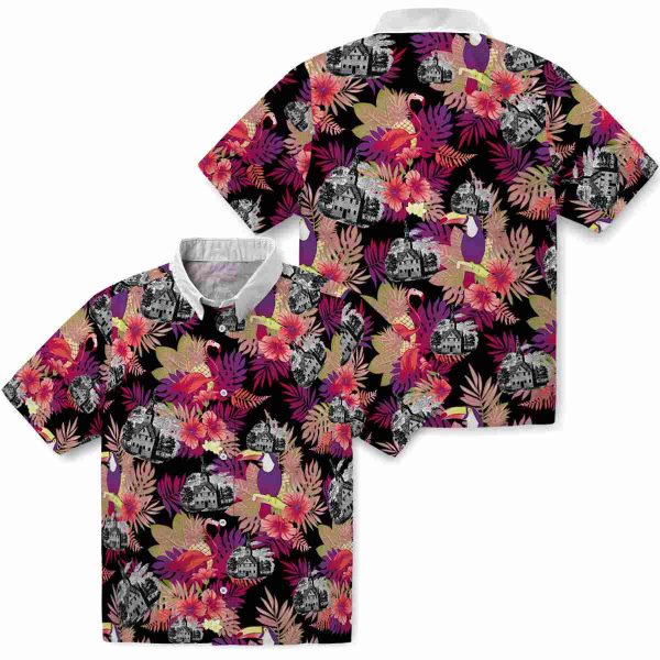 Puritan Floral Toucan Hawaiian Shirt Latest Model