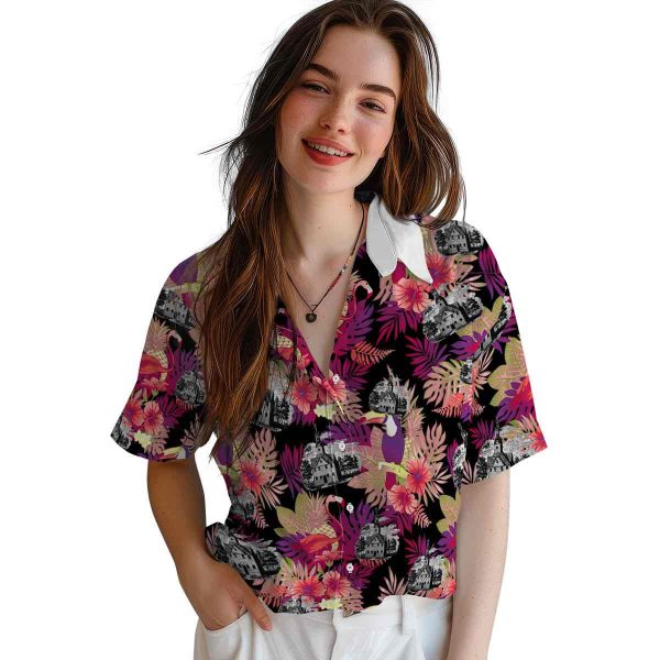 Puritan Floral Toucan Hawaiian Shirt Trendy