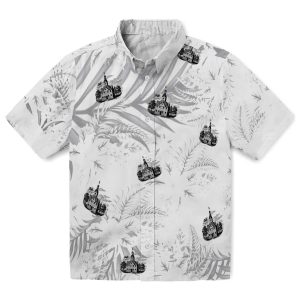 Puritan Hibiscus Palm Leaves Hawaiian Shirt Best selling