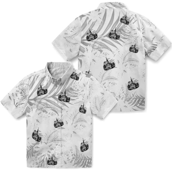 Puritan Hibiscus Palm Leaves Hawaiian Shirt Latest Model