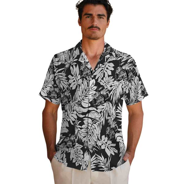 Puritan Monstera Leaf Pattern Hawaiian Shirt High quality