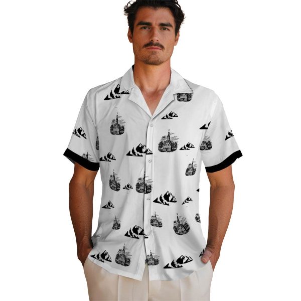 Puritan Palm Island Print Hawaiian Shirt High quality