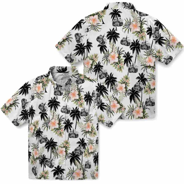 Puritan Palm Tree Flower Hawaiian Shirt Latest Model