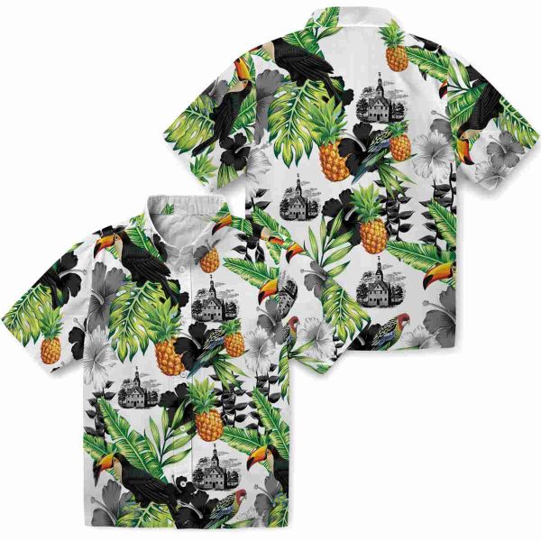 Puritan Toucan Hibiscus Pineapple Hawaiian Shirt Latest Model