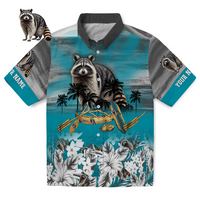 Raccoon Hawaiian Shirt