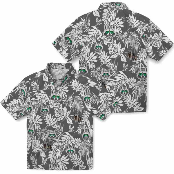 Raccoon Tropical Leaf Hawaiian Shirt Latest Model