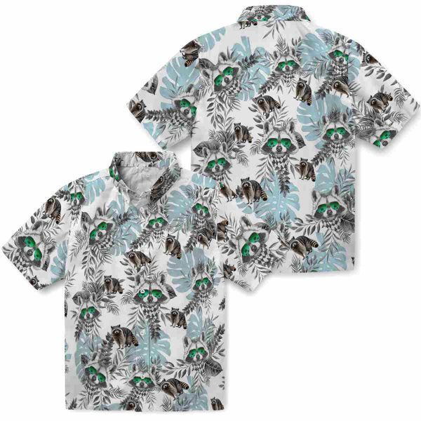 Raccoon Tropical Leaves Hawaiian Shirt Latest Model