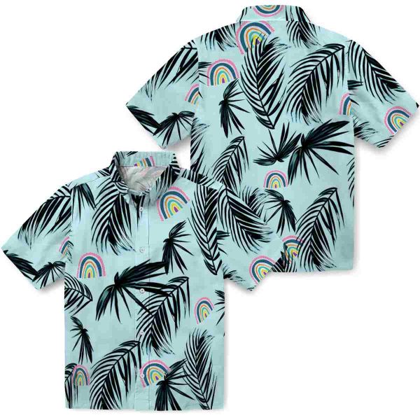 Rainbow Palm Leaf Hawaiian Shirt Latest Model