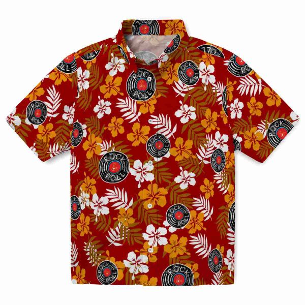 Rock And Roll Tropical Floral Hawaiian Shirt Best selling