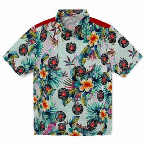 Rock And Roll Tropical Foliage Hawaiian Shirt Best selling 1