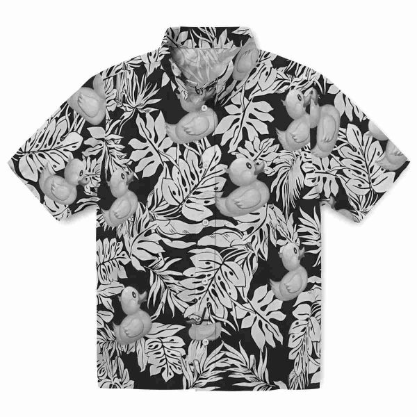 Rubber Duck Monstera Leaf Pattern Hawaiian Shirt Best selling