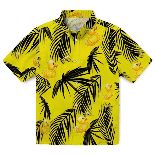 Rubber Duck Palm Leaf Hawaiian Shirt Best selling