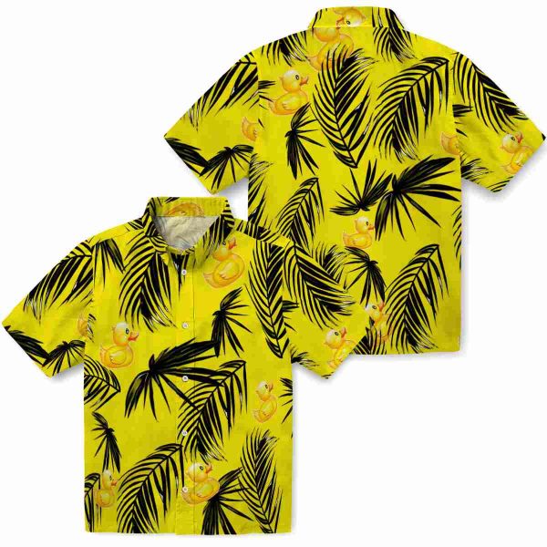 Rubber Duck Palm Leaf Hawaiian Shirt Latest Model