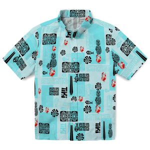 Santa Tribal Symbols Hawaiian Shirt Best selling