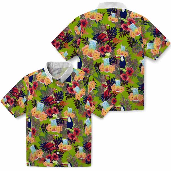 Scotch And Soda Floral Toucan Hawaiian Shirt Latest Model