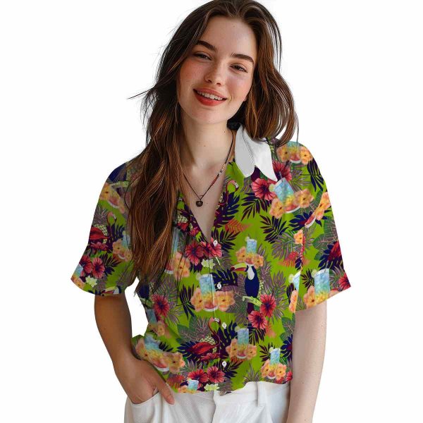 Scotch And Soda Floral Toucan Hawaiian Shirt Trendy