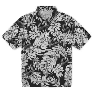 Shark Monstera Leaf Pattern Hawaiian Shirt Best selling