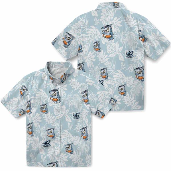 Shark Tropical Leaf Hawaiian Shirt Latest Model