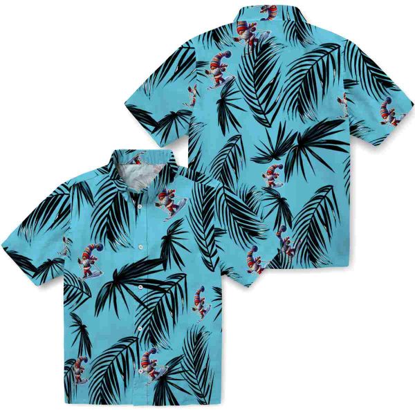 Skiing Palm Leaf Hawaiian Shirt Latest Model