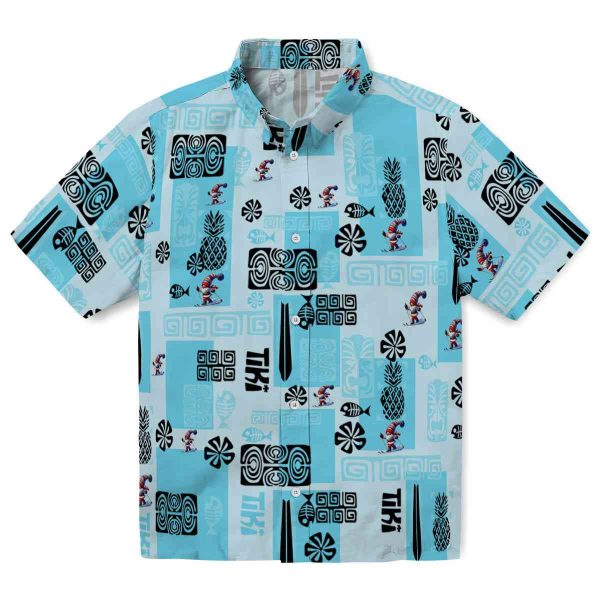 Skiing Tribal Symbols Hawaiian Shirt Best selling