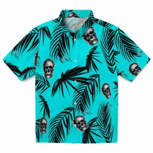 Skull Palm Leaf Hawaiian Shirt Best selling