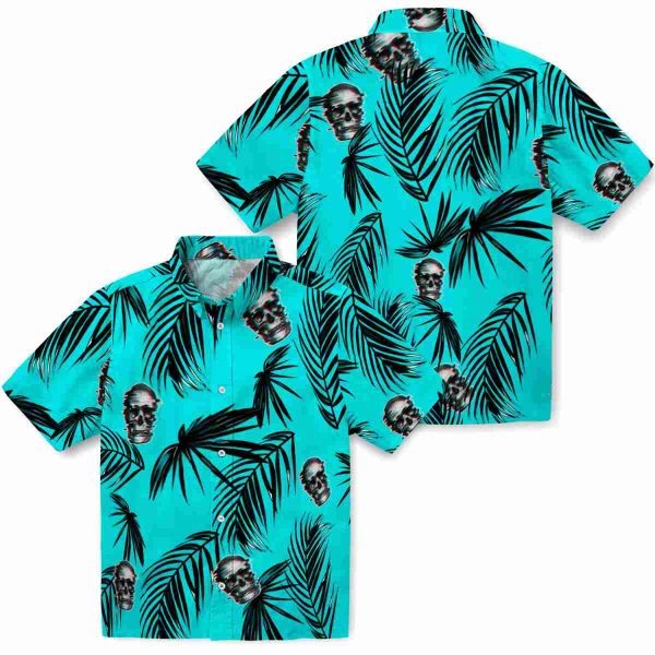 Skull Palm Leaf Hawaiian Shirt Latest Model