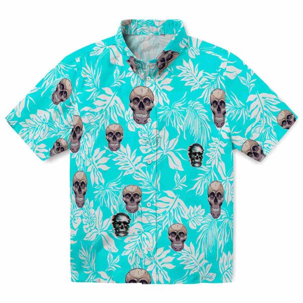 Skull Tropical Leaf Hawaiian Shirt Best selling