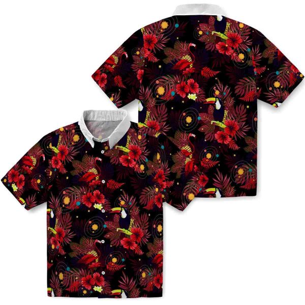 Space Floral Toucan Hawaiian Shirt Latest Model