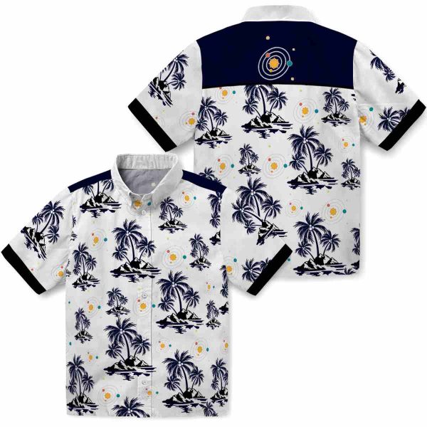 Space Palm Island Print Hawaiian Shirt Latest Model