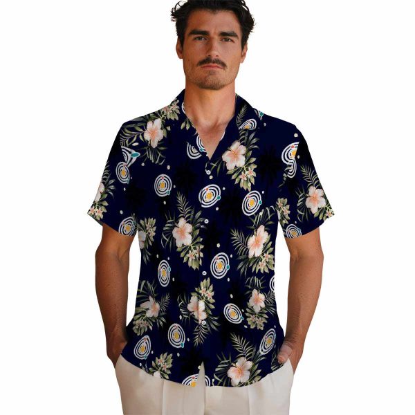 Space Palm Tree Flower Hawaiian Shirt High quality