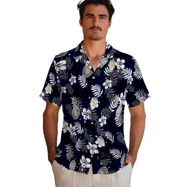 Space Tropical Floral Hawaiian Shirt High quality