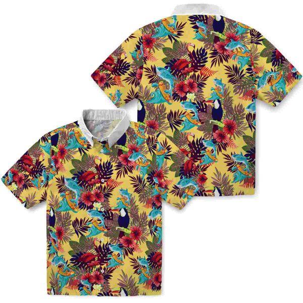 Summer Floral Toucan Hawaiian Shirt Latest Model