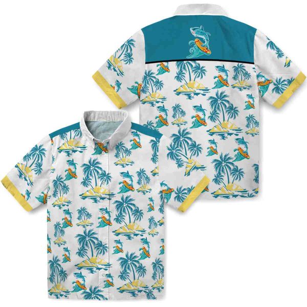 Summer Palm Island Print Hawaiian Shirt Latest Model