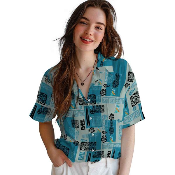 Summer Tribal Symbols Hawaiian Shirt Trendy