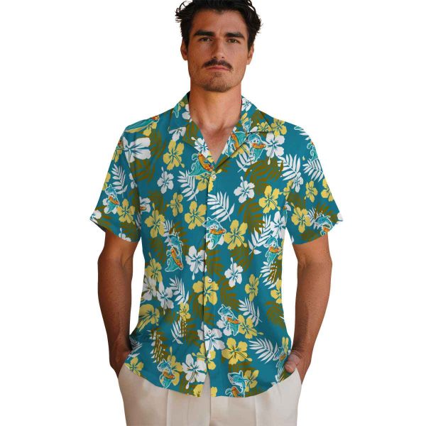 Summer Tropical Floral Hawaiian Shirt High quality