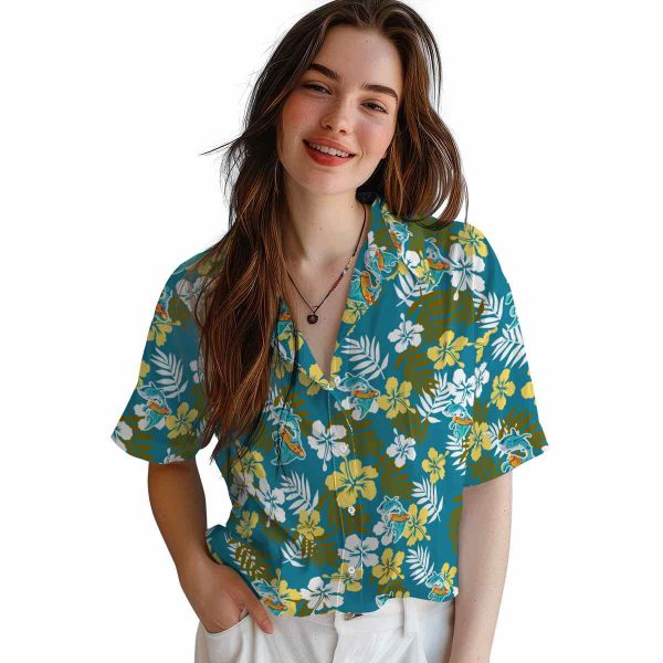 Summer Tropical Floral Hawaiian Shirt Trendy