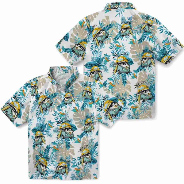 Summer Tropical Leaves Hawaiian Shirt Latest Model