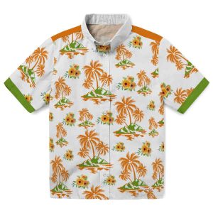 Sunflower Palm Island Print Hawaiian Shirt Best selling