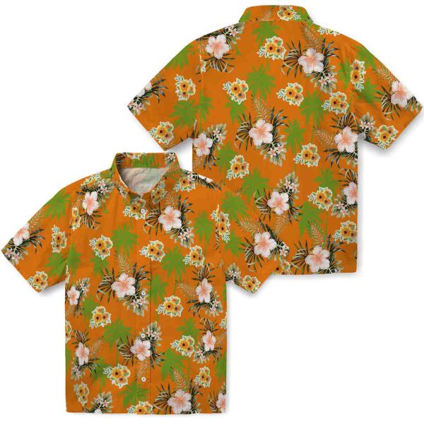 Sunflower Palm Tree Flower Hawaiian Shirt Latest Model