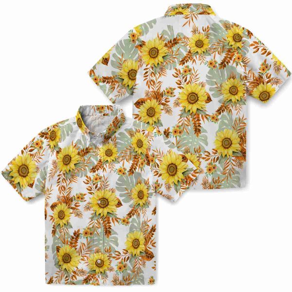 Sunflower Tropical Leaves Hawaiian Shirt Latest Model