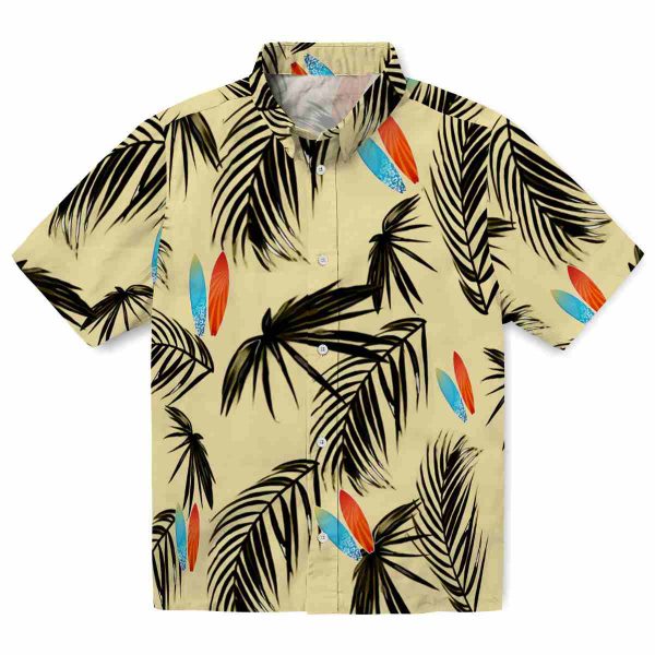 Surf Palm Leaf Hawaiian Shirt Best selling