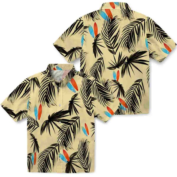 Surf Palm Leaf Hawaiian Shirt Latest Model