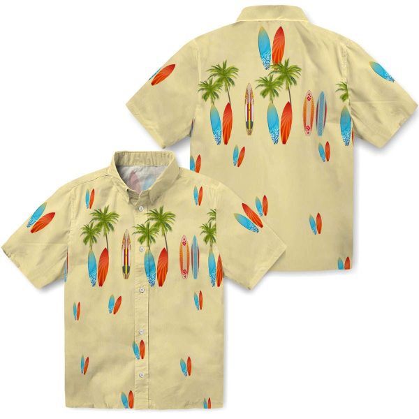 Surf Surfboard Palm Hawaiian Shirt Latest Model