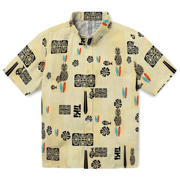 Surf Tribal Symbols Hawaiian Shirt Best selling