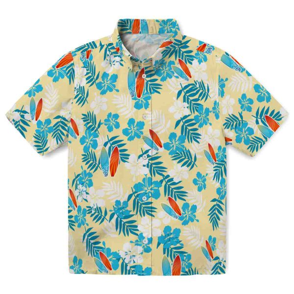 Surf Tropical Floral Hawaiian Shirt Best selling